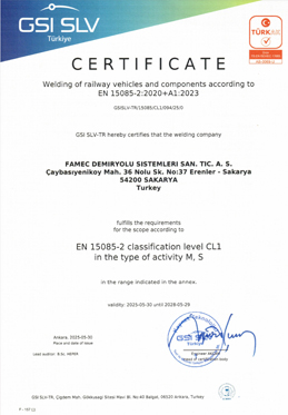 FAMEC Demiryolu Sistemleri San. ve Tic. A.Ş.
